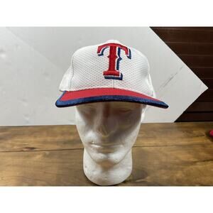 Vintage Texas Rangers Hat Cap Snap Back Mens MLB Baseball Drew Pearson White